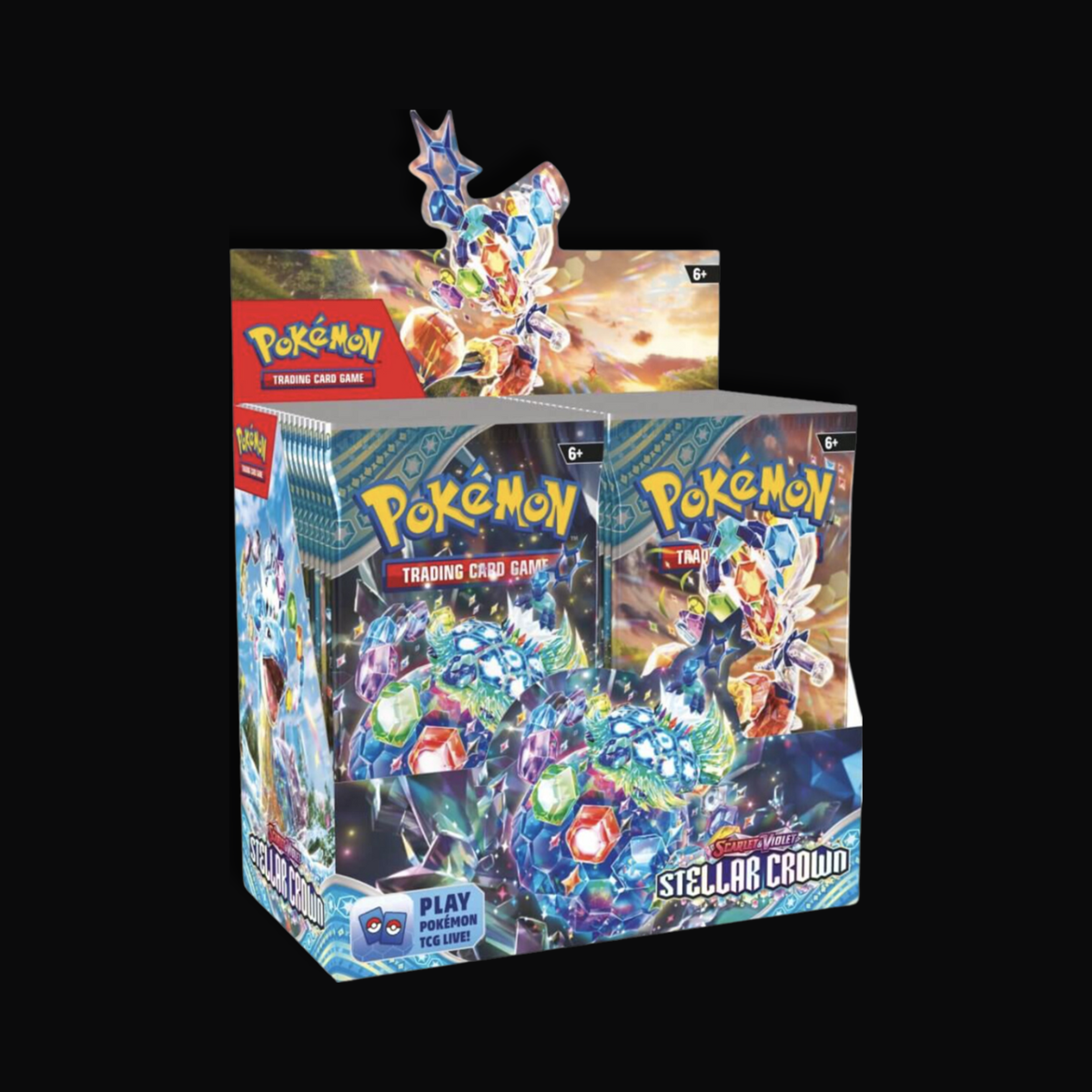Caja sellada de Escarlata y Púrpura — Corona Astral en español
